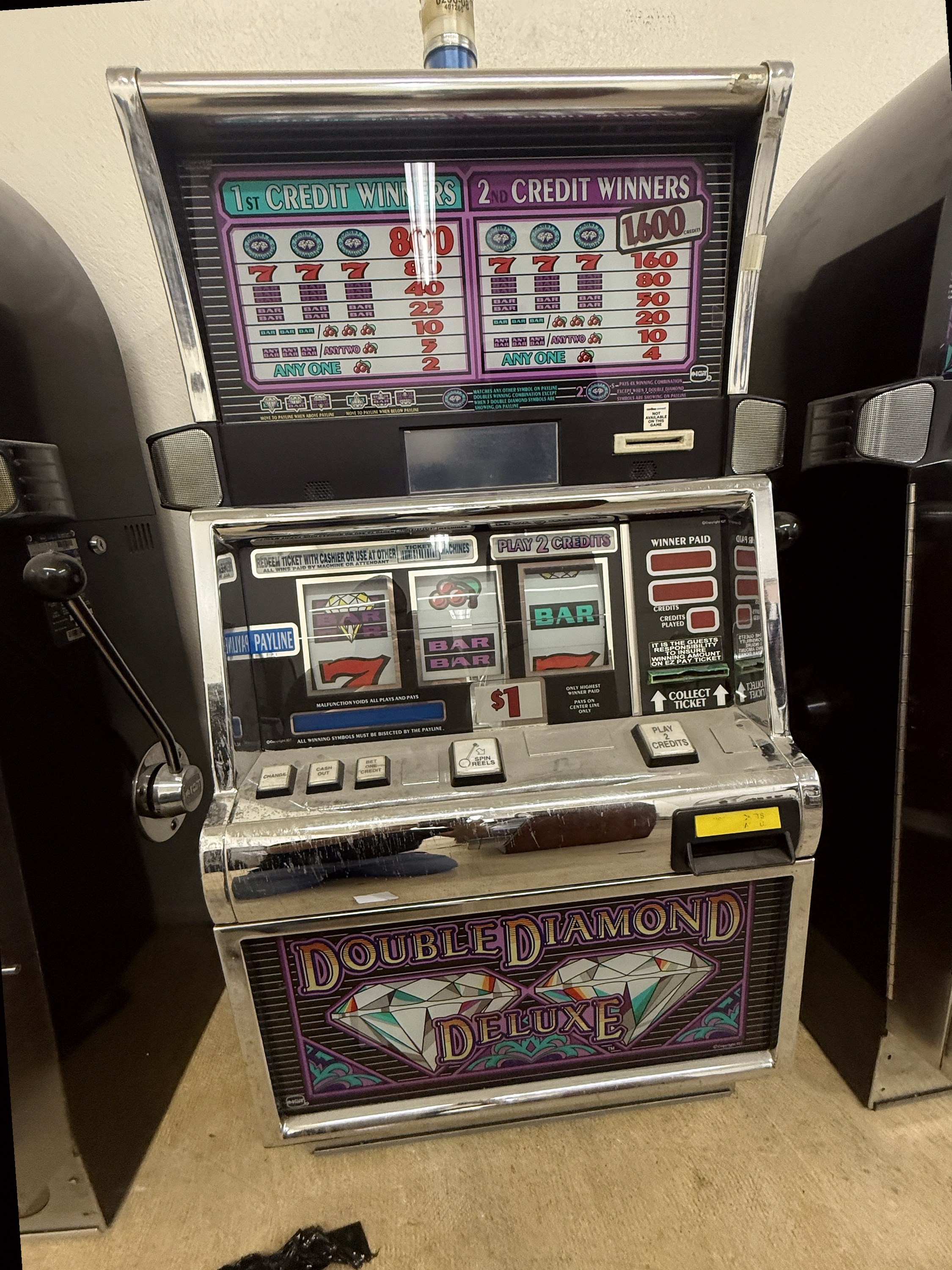 IGT Reel Spinner Double Diamond Deluxe